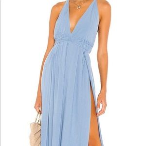 Women’s blue dress